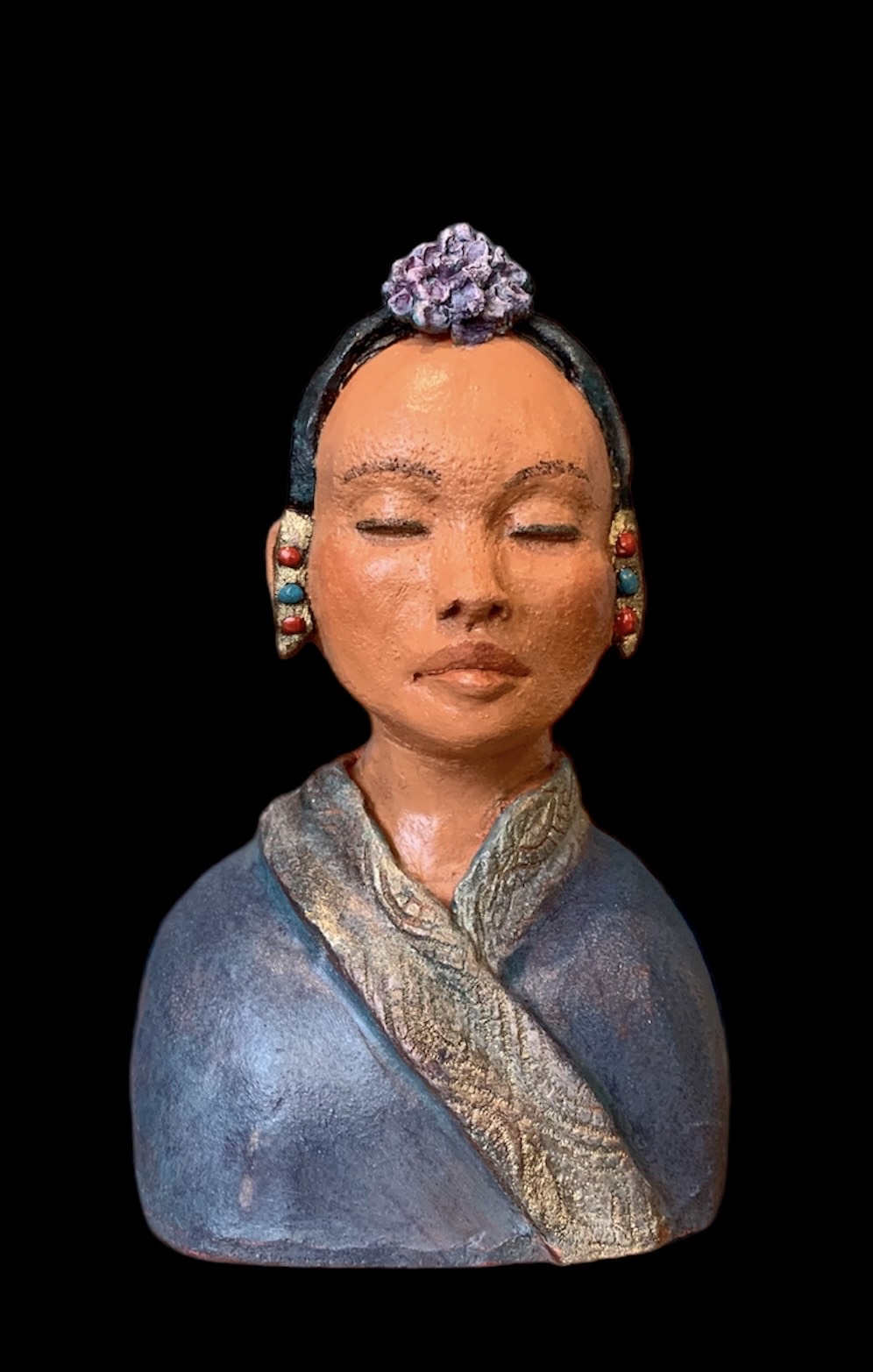 Sculpture Tibet - Isabelle Fisson