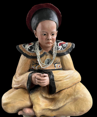 Galerie - sculpture - Le dernier empereur - isabelle fisson