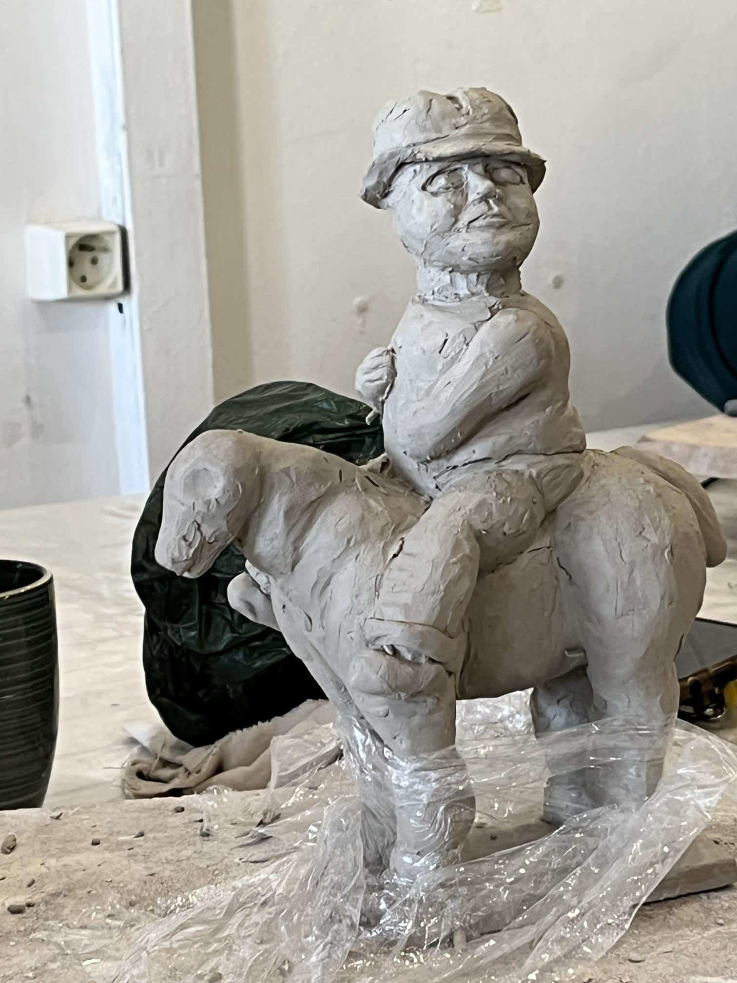 Isabelle Fisson - cours de sculpture - Les Sables d'Olonne