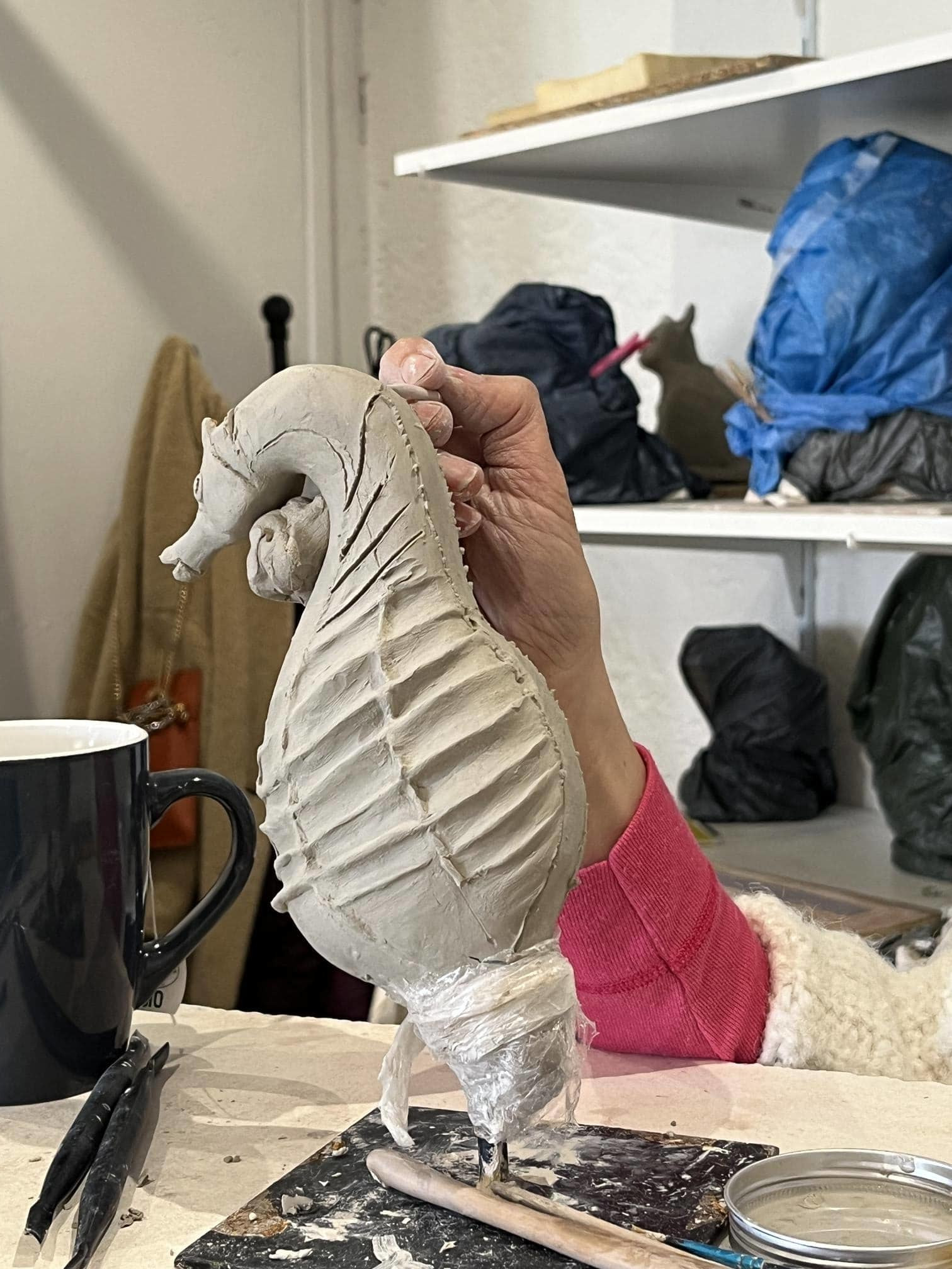 Isabelle Fisson - cours de sculpture - vendee - les sables olonne