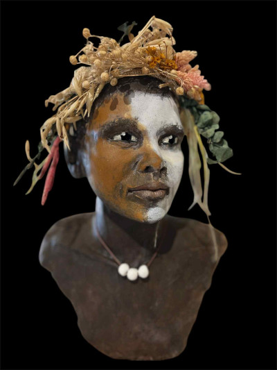 Galerie - sculpture - Festum - peuple de omo - isabelle fisson